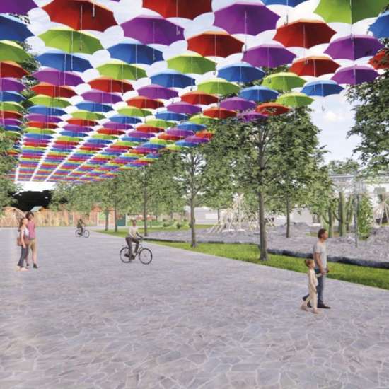 Rua de eventos